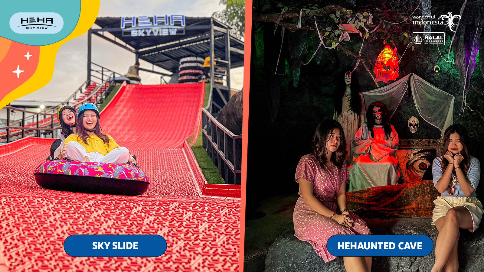 5. Goa Hantu & Sky Slide