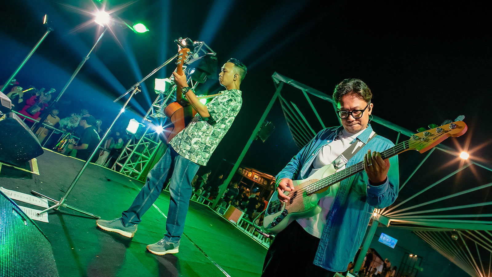 Suasana malam Heha Skyview