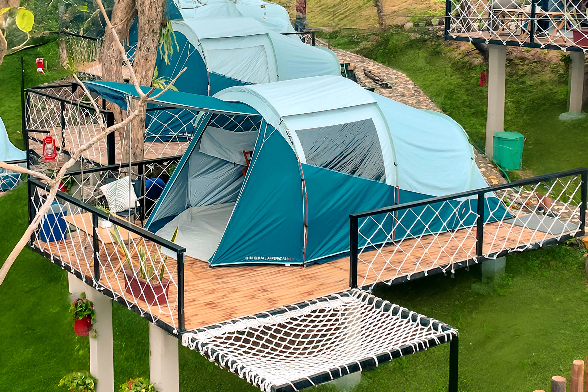 Glamping Estetik di Sky Camp by HeHa Sky View